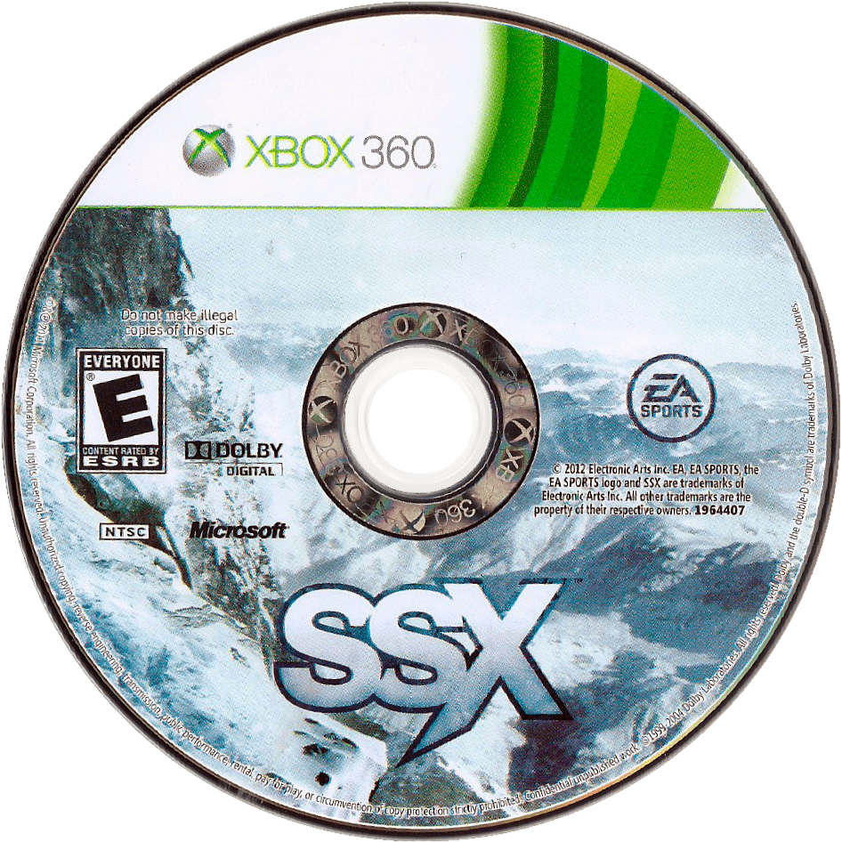 SSX media 2 for Xbox 360